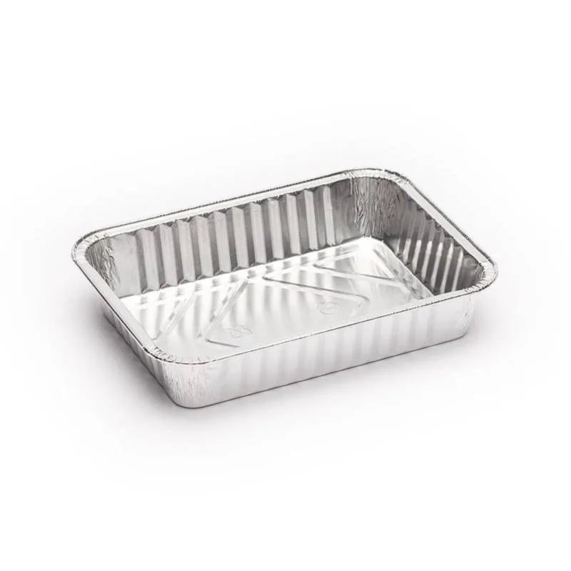 Envase Aluminio Lasaña Rectangular Ref. 590 · Paquete 100 UD
