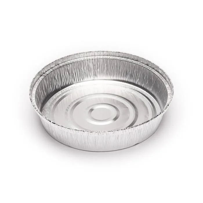 Envase Redondo Aluminio Medio Pollo Ref. 935 · Caja 500 UD