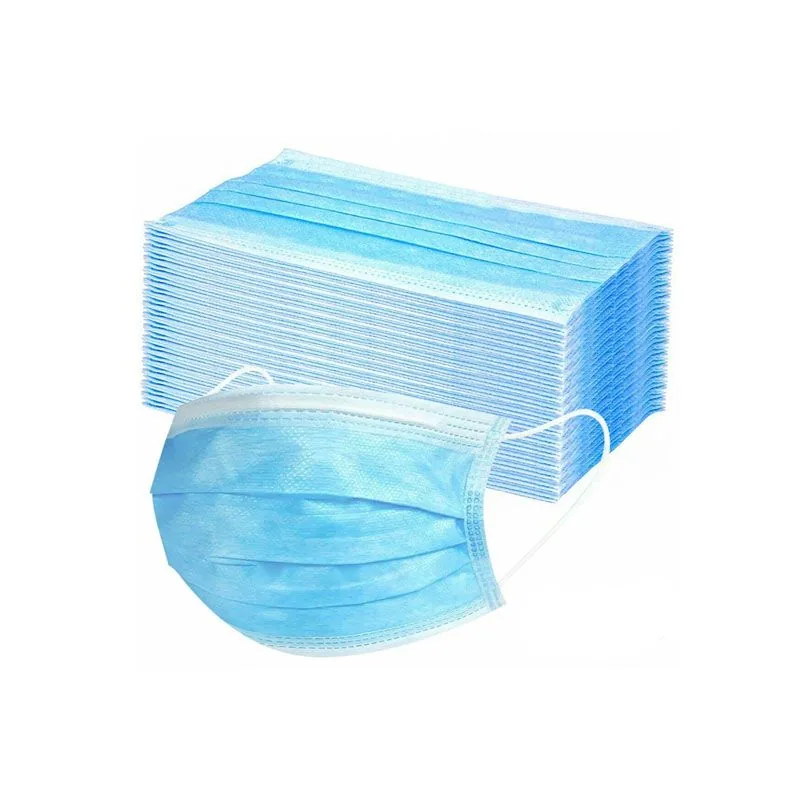 Mascarilla Quirúrgica 3 Capas Azul · Estuche 100 UD