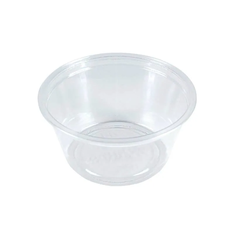 Envase Salsero Plástico 60 ml (2 oz) · Bolsa 100 UD