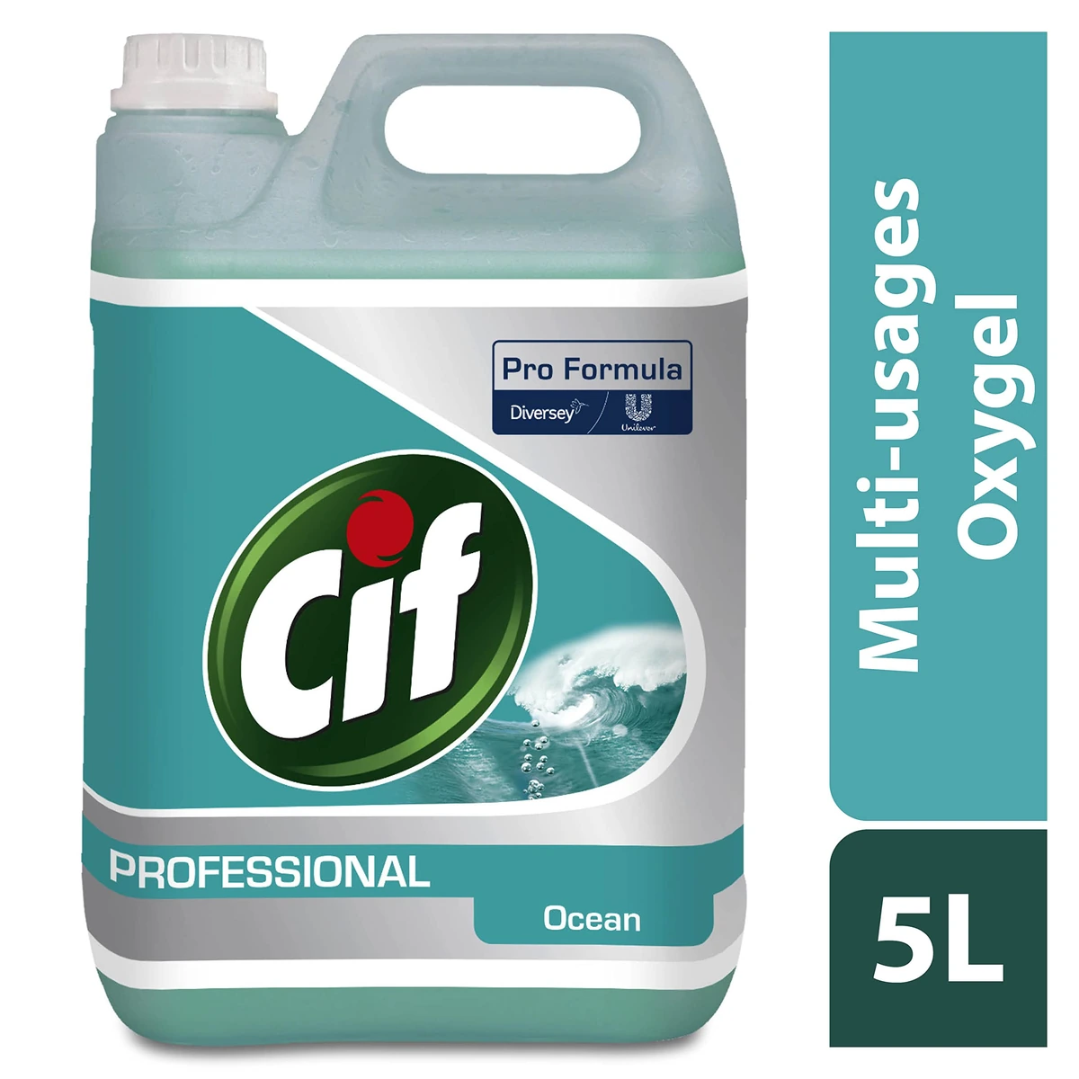 Cif Oxígeno Activo Detergente Multiusos · Garrafa 5 L