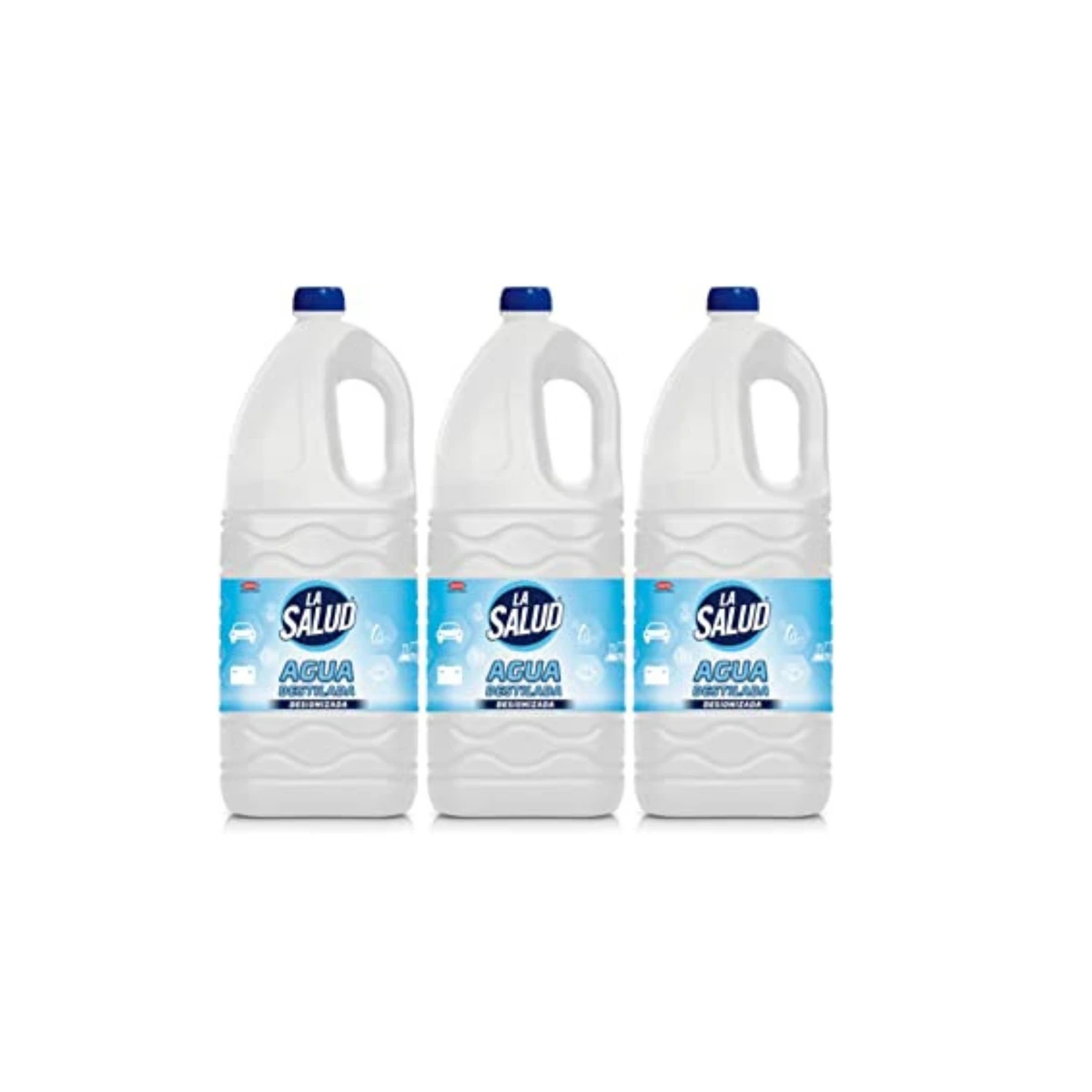 Agua Destilada Salva · Garrafa 5 L