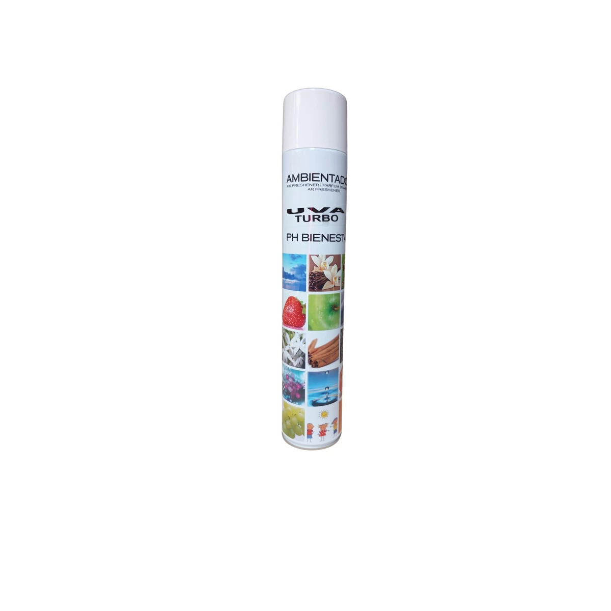Ambientador PH Turbo Bienestar · Spray 1 L · Aroma Uva