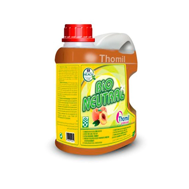 Fregasuelos Thomil Bio Neutral Melocotón · Garrafa 4 L