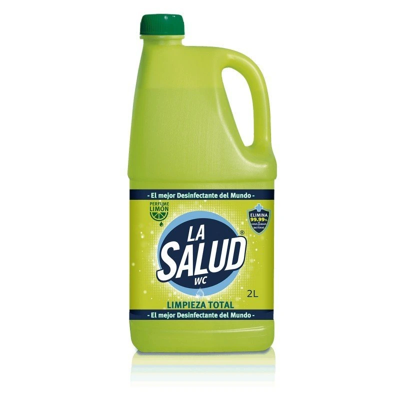 Lejía Detergente WC La Salud · 2 L · Caja 6 UD