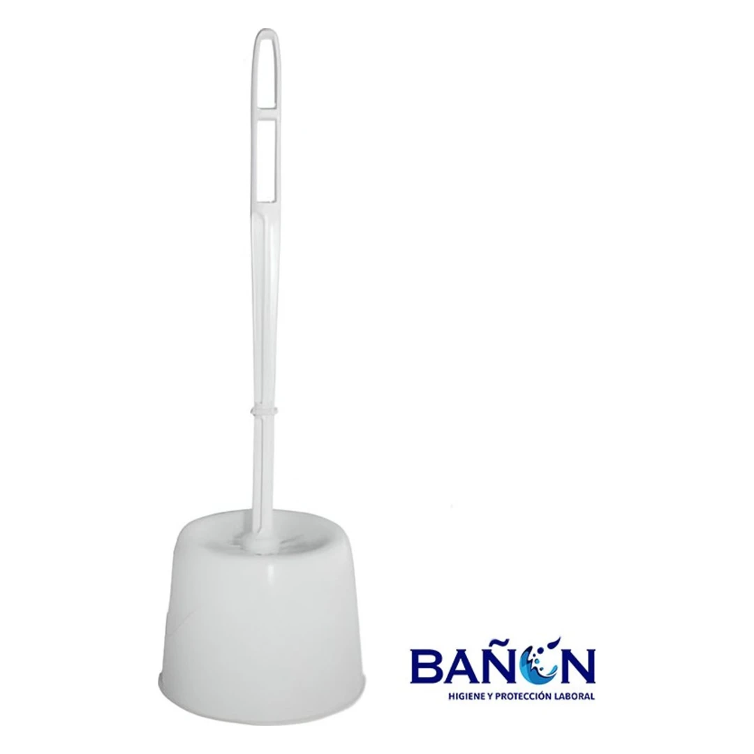 Escobillero de WC Lux Blanco Maya