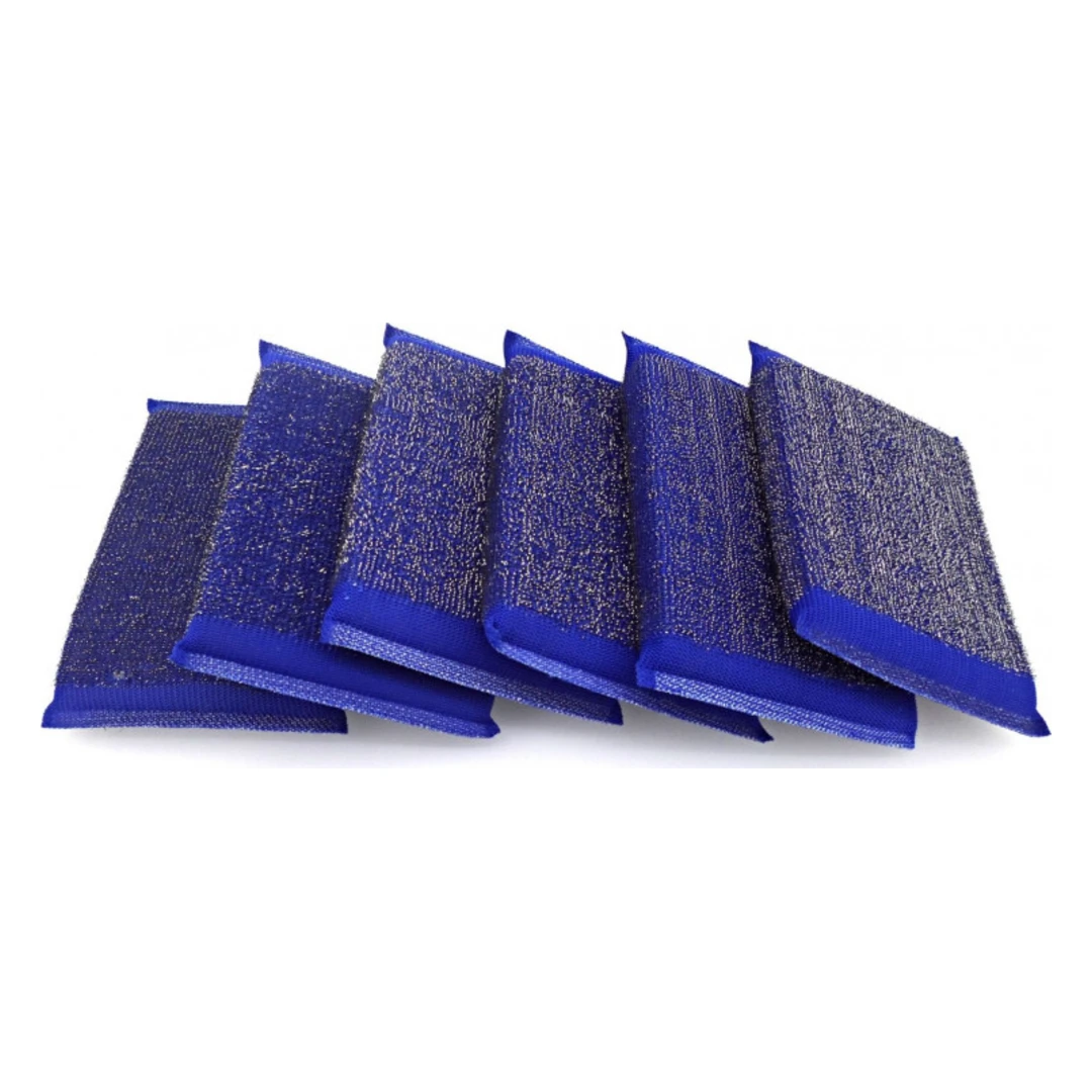 Esponja de Acero Inoxidable (Pack 6 Unidades)