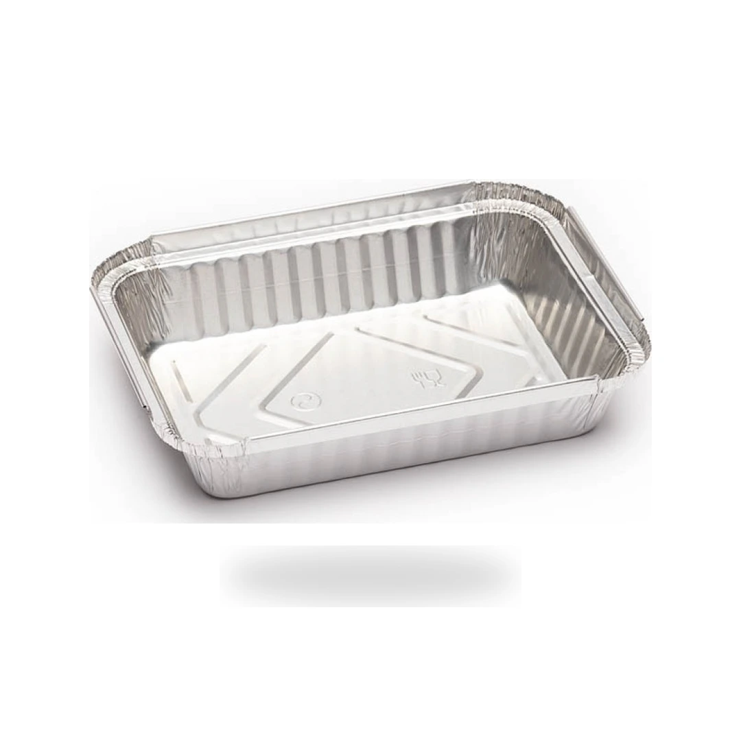 Envase de Aluminio para Lasana Rectangular (pack 100)