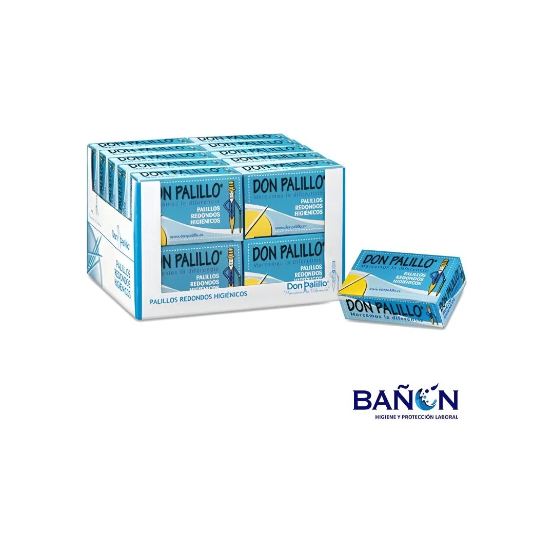Palillo Redondo de Madera Mondis a Granel - Caja 800 ud