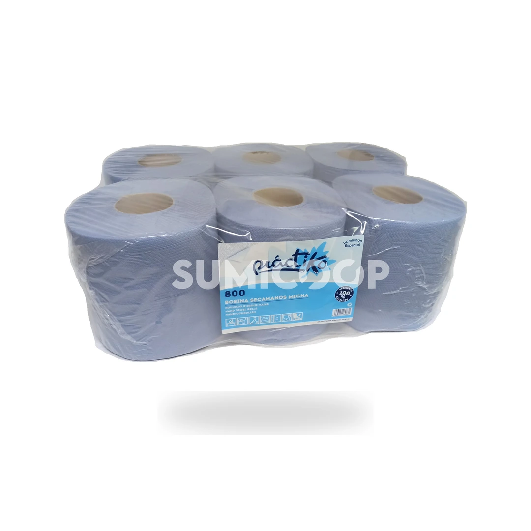 Bobina Chemine Laminada Azul 300 servicios 100 m