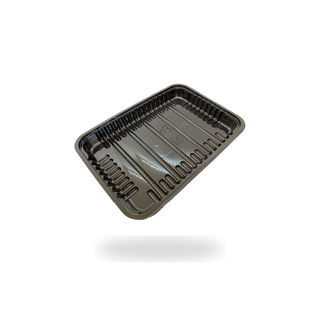 Bandeja sin Tapa PET Negra Mod. 70 (50 ud)
