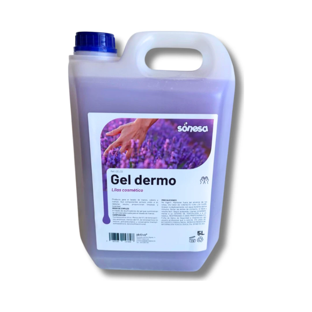 Gel Dermo Lavamanos Aroma Lilas 5 L
