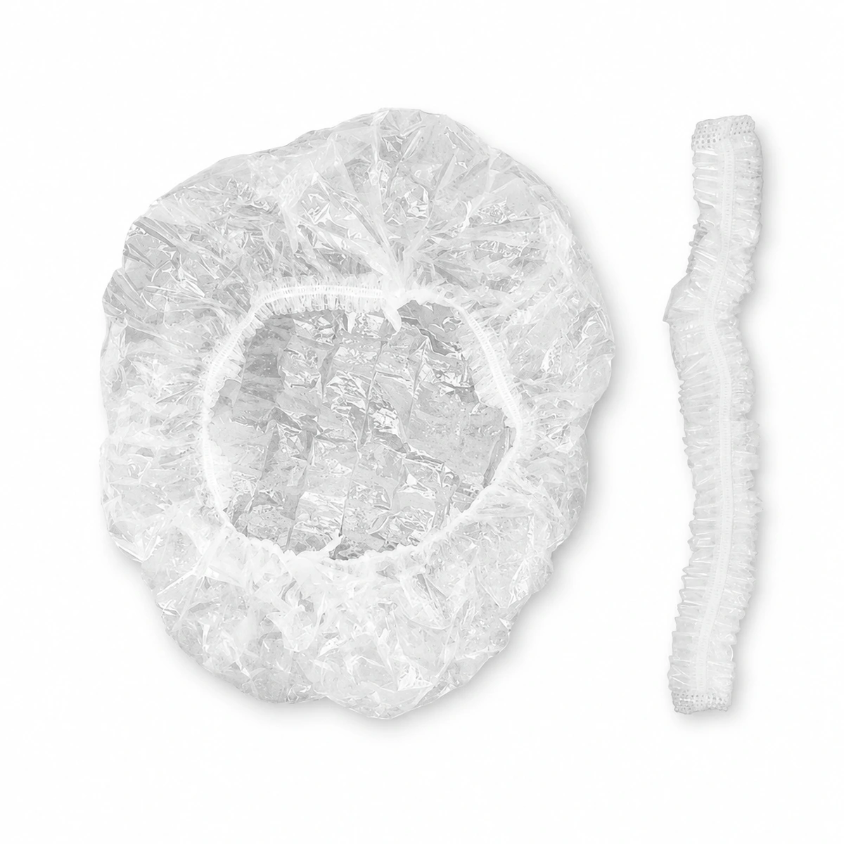 Gorro Clip Acordeon Pp Blanco B/100 ud