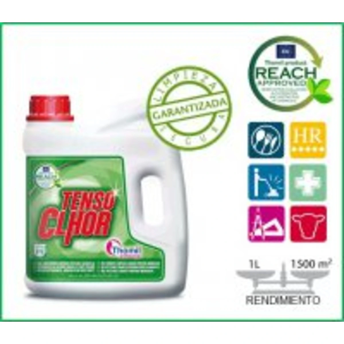Tenso Clhor Gel Aroma Marsella 4kg — vista 2