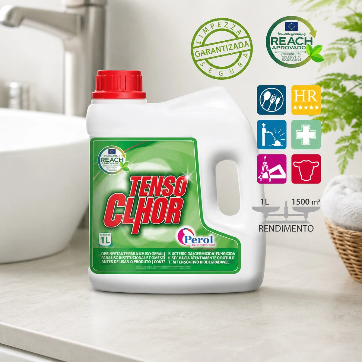 Tenso Clhor Gel Aroma Marsella 4kg — vista 4