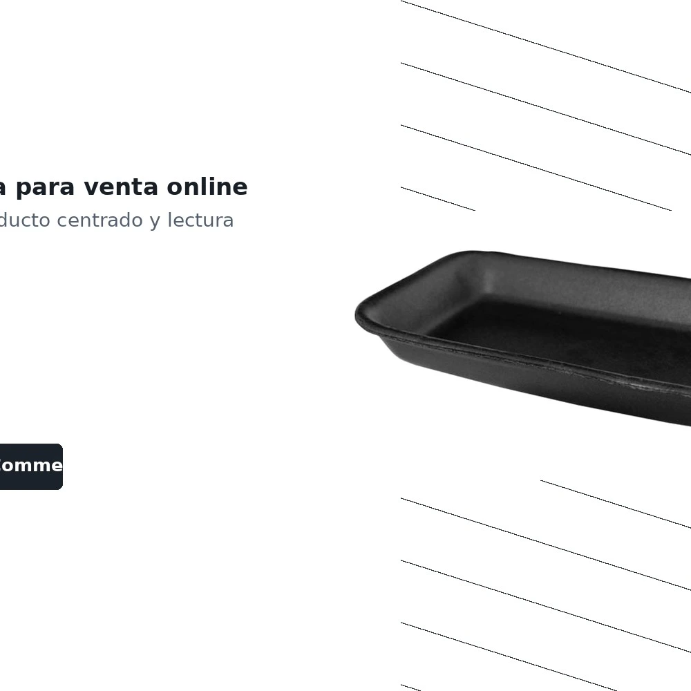 Bandeja Ps100 Corcho Negra Box Paq168ud — vista 5