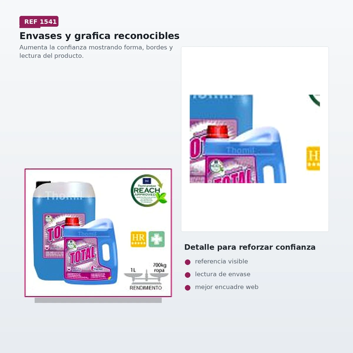 Thomilmatic Total 4l. Detergente Enzimatico para Todo Tipo Textil — vista 3