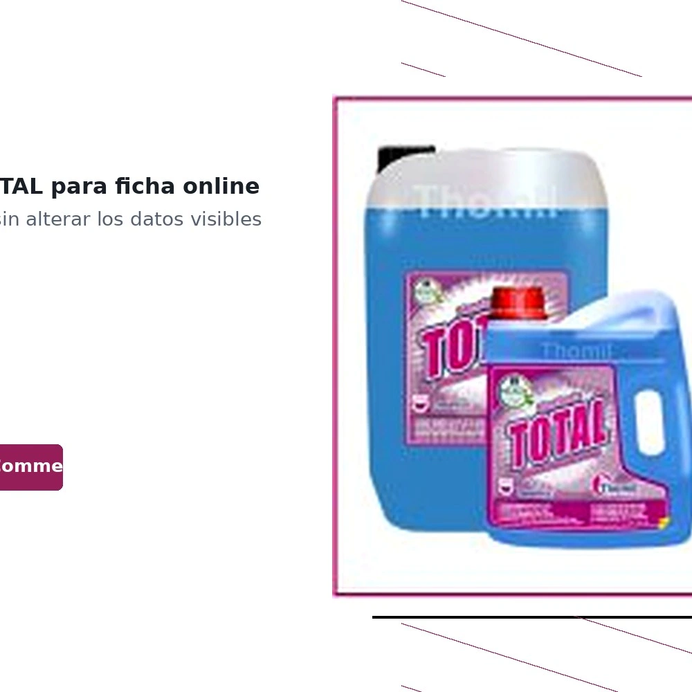 Thomilmatic Total 4l. Detergente Enzimatico para Todo Tipo Textil — vista 5