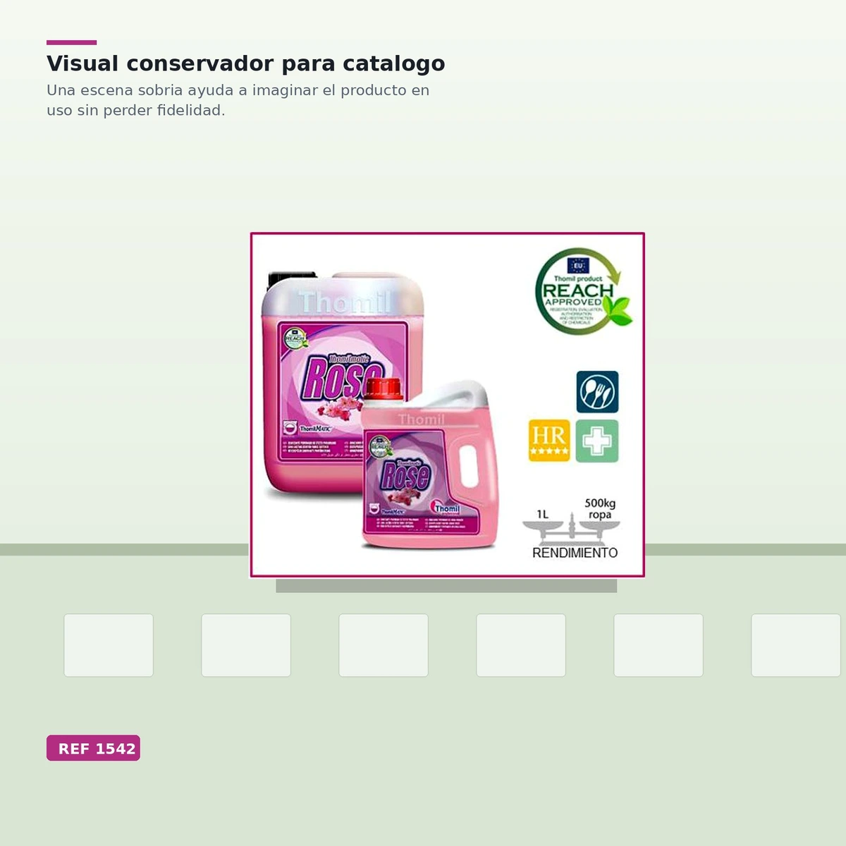 Thomilmatic Rose Suavizante Efecto Prolongado 4l — vista 4