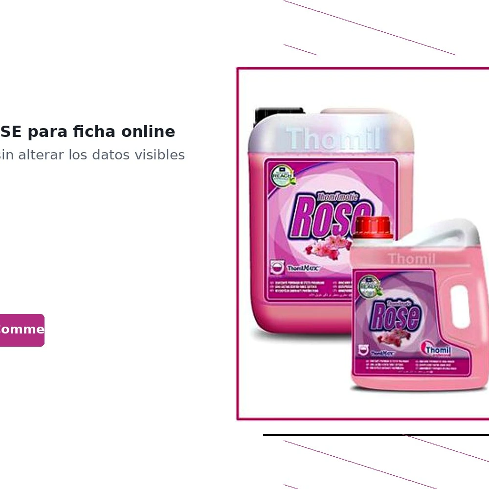Thomilmatic Rose Suavizante Efecto Prolongado 4l — vista 5
