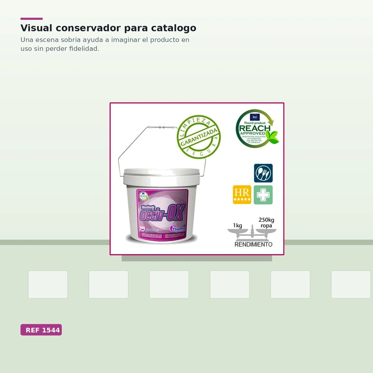Thomilmatic Activ -ox Oxigeno Activo en Polvo Ropa Color y Blanca 10kg — vista 4