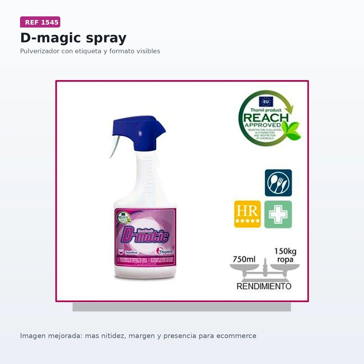 Thomilmatic D- Matic Tratamienmto Desmachante Textl General 750ml — vista 2