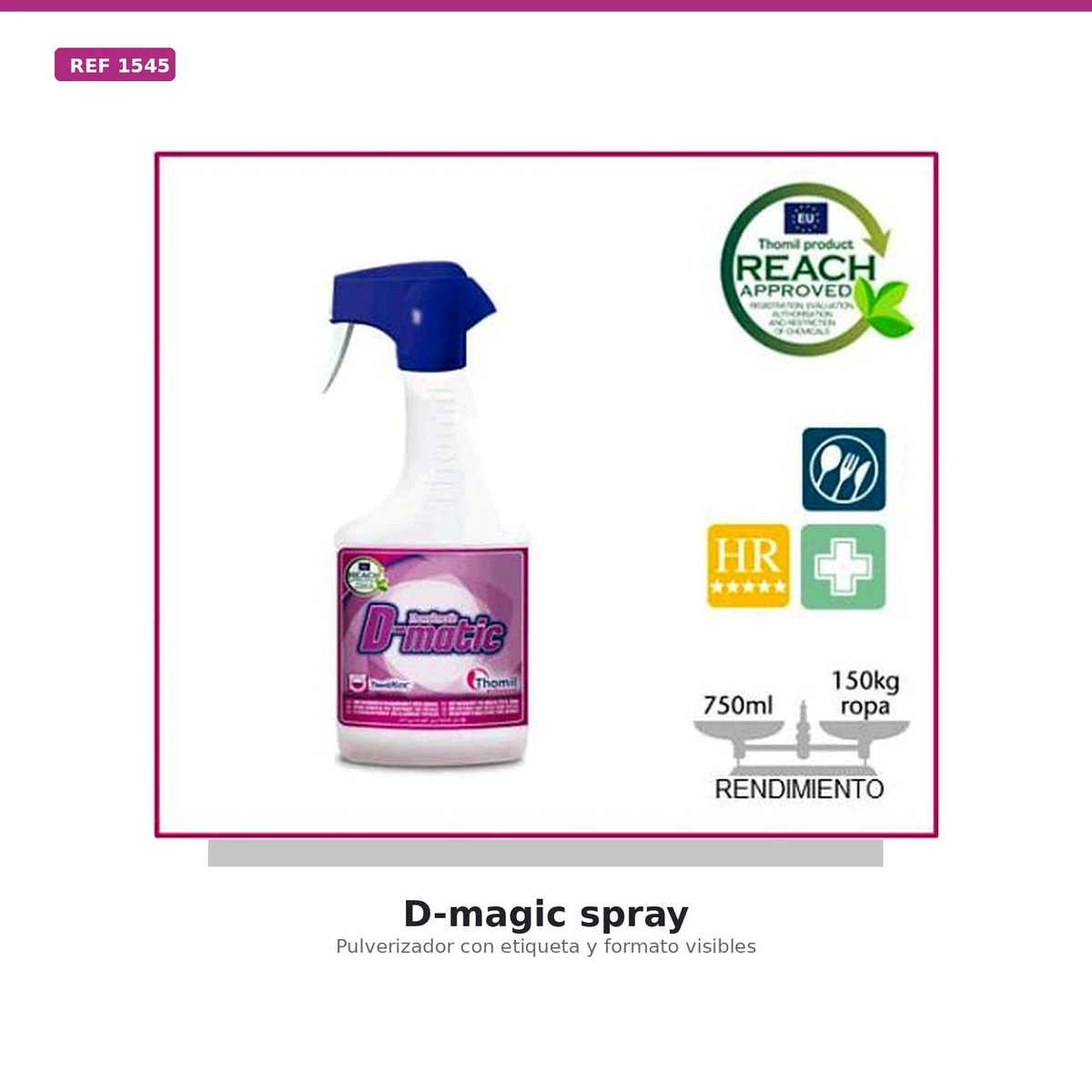 Thomilmatic D- Matic Tratamienmto Desmachante Textl General 750ml