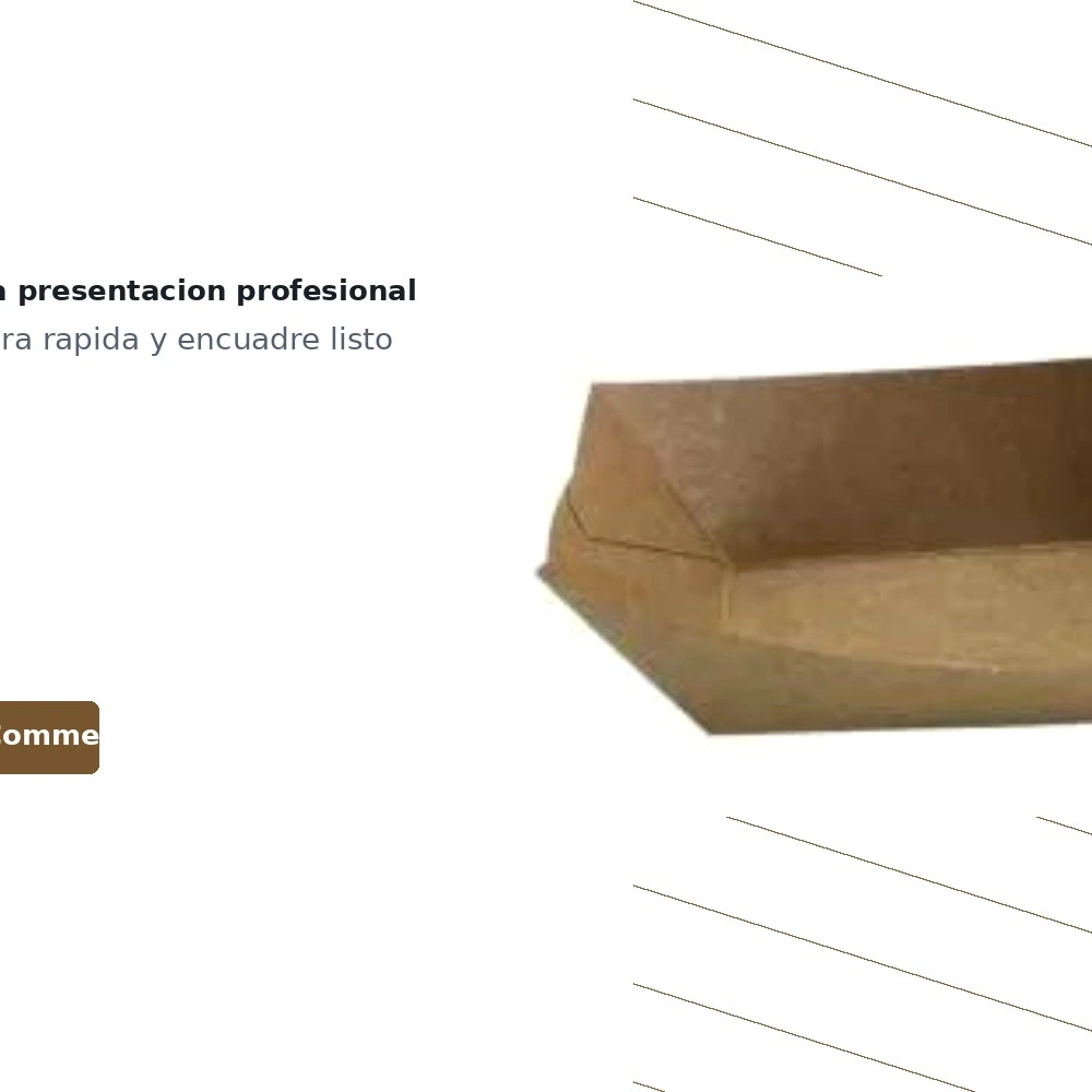 Barqueta Conica Kraft Fritos 680 ml B/100 Ud.23oz — vista 5