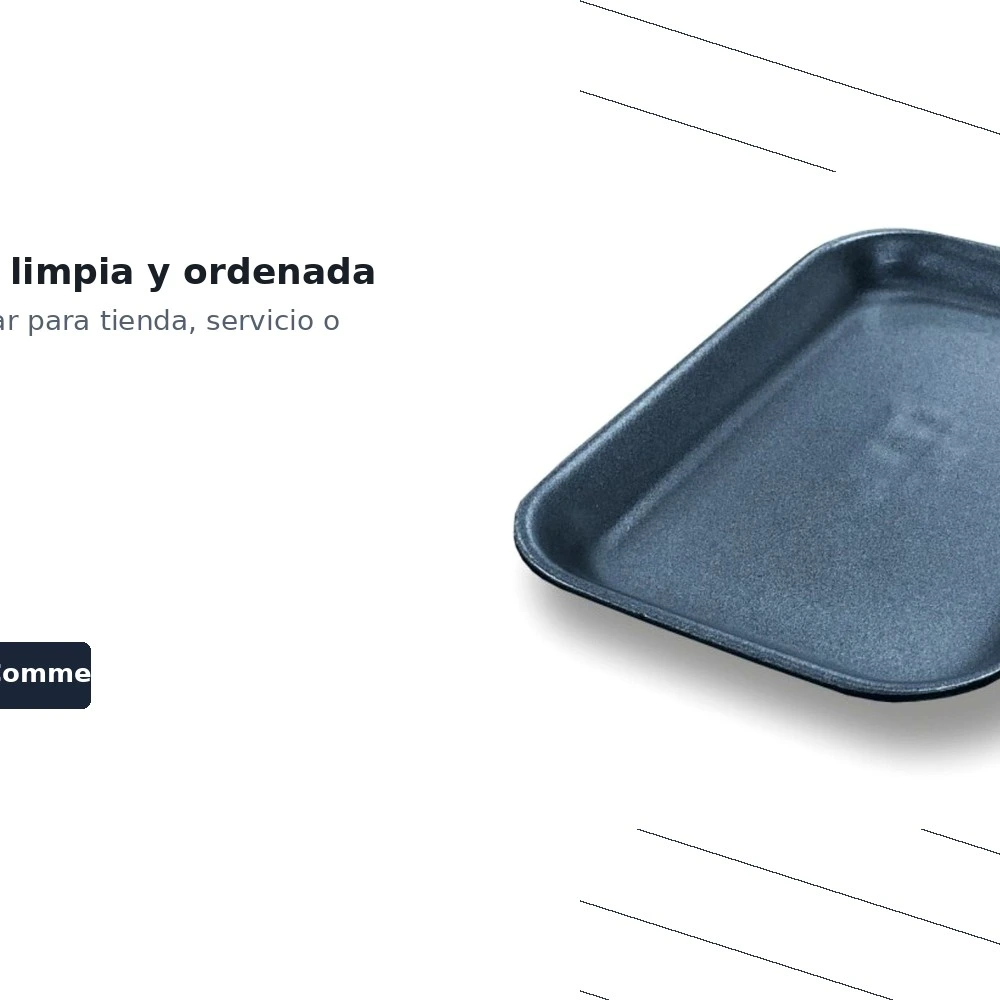 Bandeja Ps79 Corcho Negro Box Paquete 133 ud — vista 5