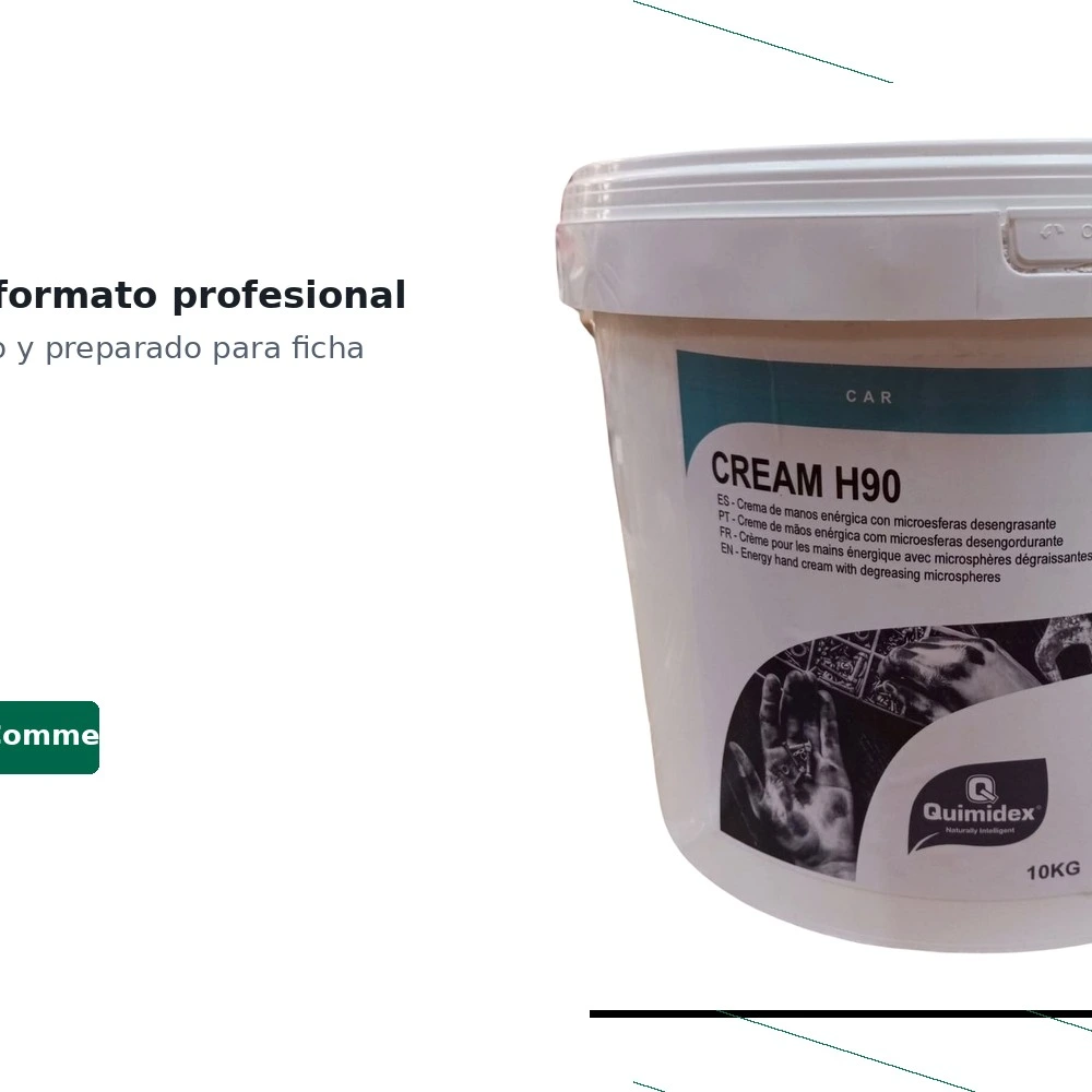 Pasta de Limpiamanos con Particulas Biodegradable Rotor 126 10 kg — vista 5