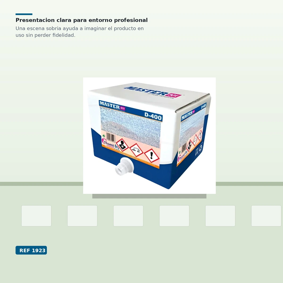 Master Box D-400 Detergente Lavavajillas 5 L — vista 4