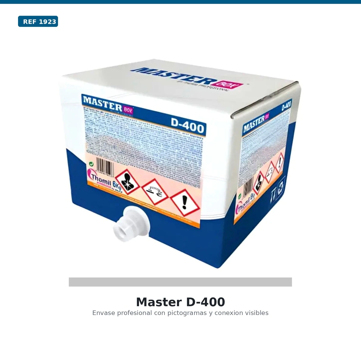 Master Box D-400 Detergente Lavavajillas 5 L
