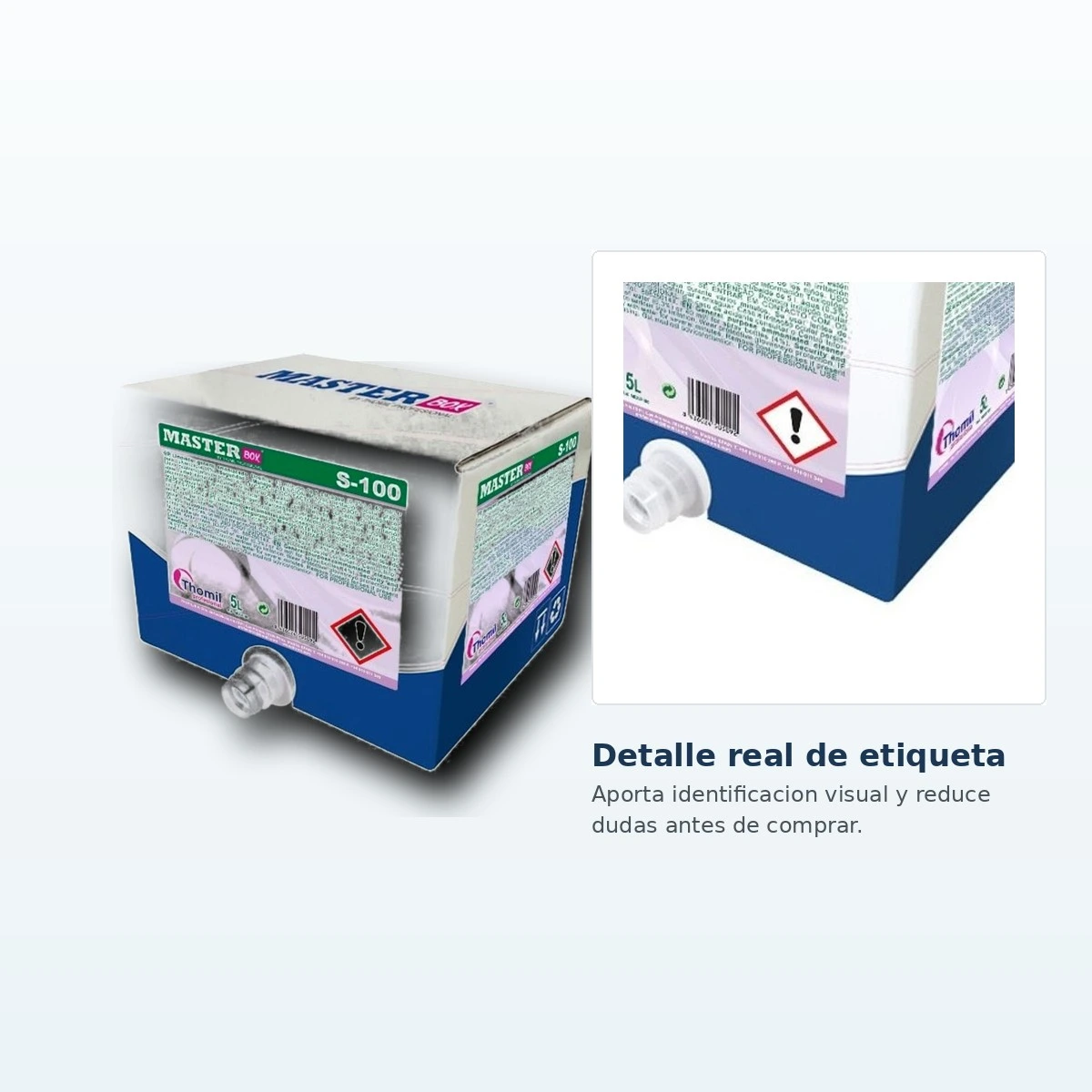 Master Box S-100 Limpiador General 5 L — vista 3