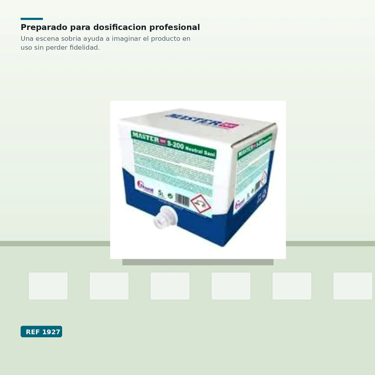 Master Box S-200 Neutral Sani Limpiador General Sanitario 5l — vista 4