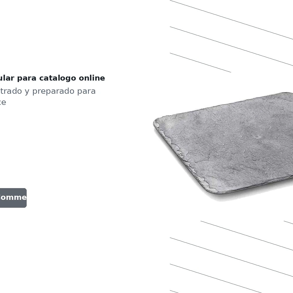 Bandeja Efecto Pizzarra Ps Negro 24x240 Paq 10ud — vista 5