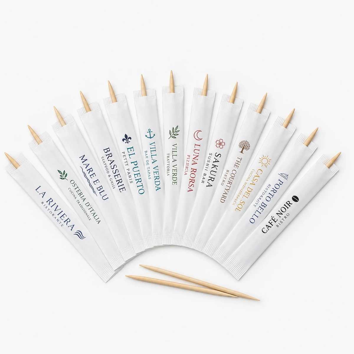 Palillo Personalizado en Papel Impreso