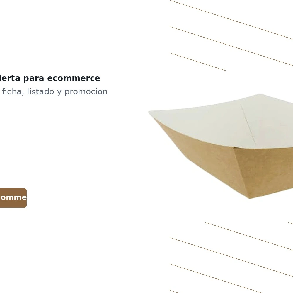 Barqueta Conica Kraft Fritos 525 Cc B/50 Ud — vista 5