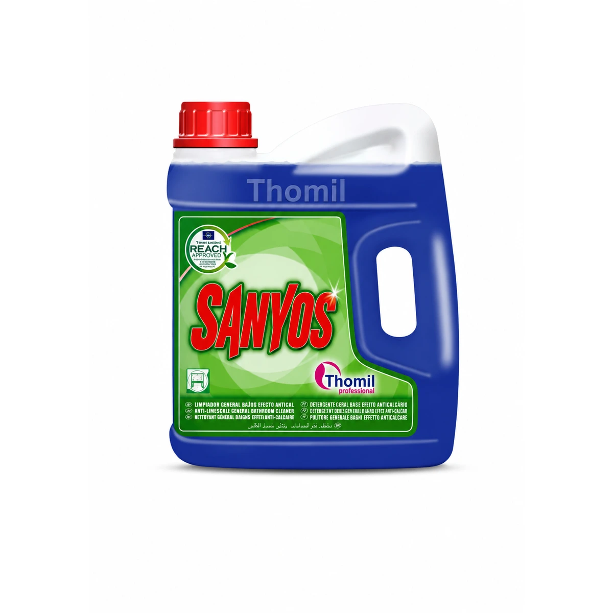 Sanyos Desincrustante Abrillantador Especial Baños 4l — vista 2