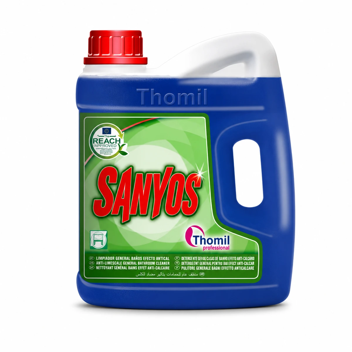 Sanyos Desincrustante Abrillantador Especial Baños 4l