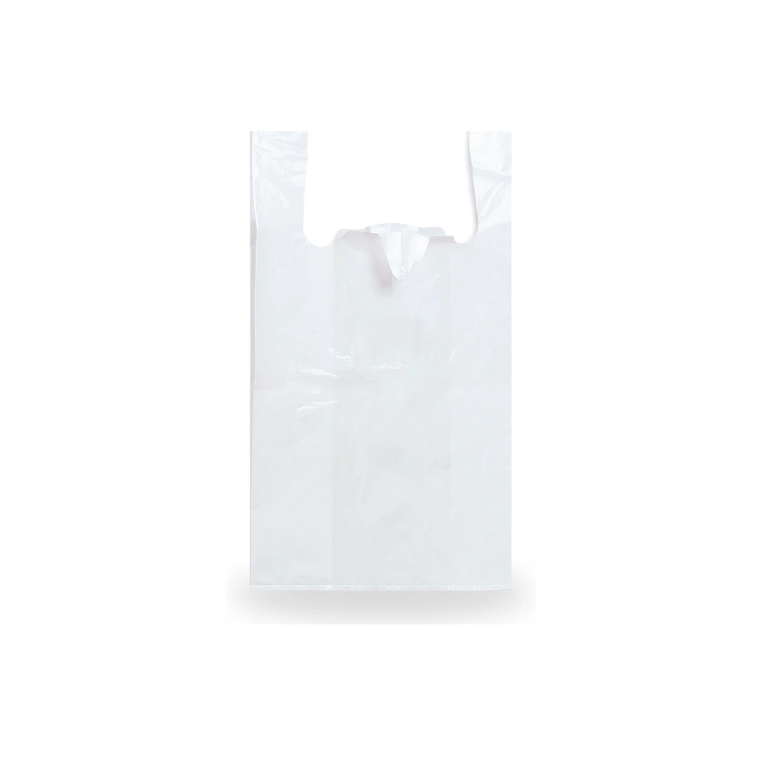 Bolsa con Asa 30x40 cm Blanca 70% Reciclado G-200