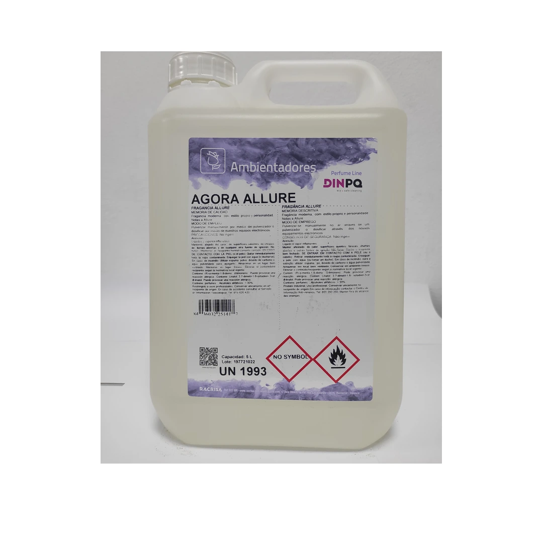 Ambientador Concentrado Ágora Allure 5 L (Garrafa)
