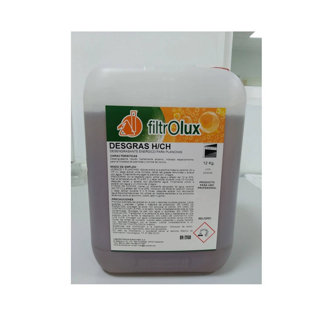Desengrasante Especial Planchas y Parrillas Eurochem 12 kg