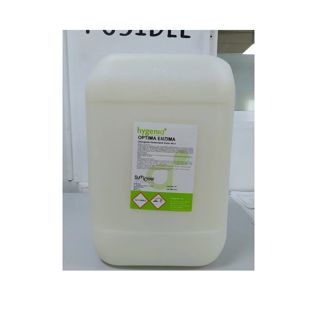 Optima Enzima Detergente Enzimático Líquido 25 L