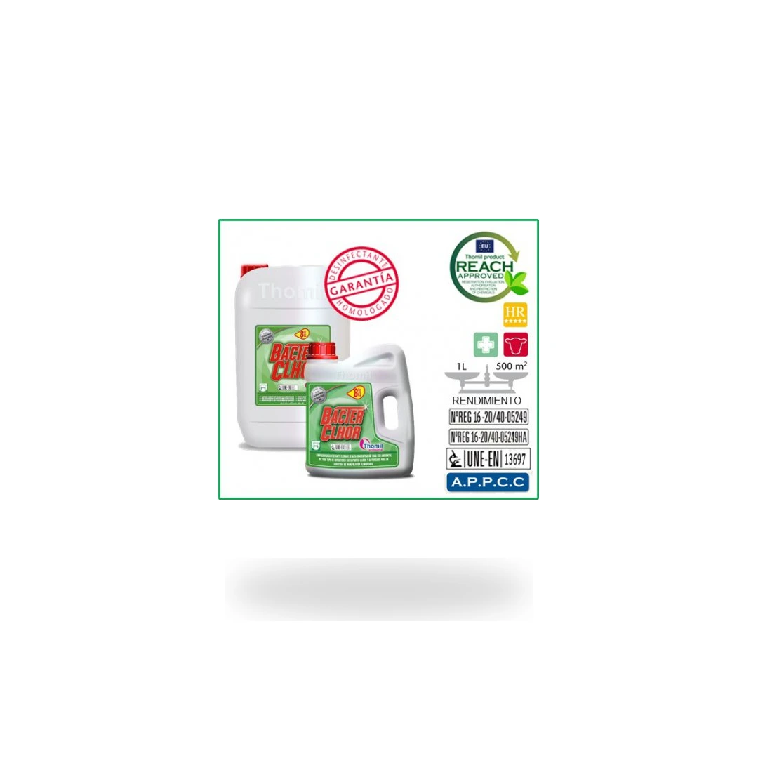 Sana Bacter Clor Detergente Bactericida y Fungicida Clorado 22 kg