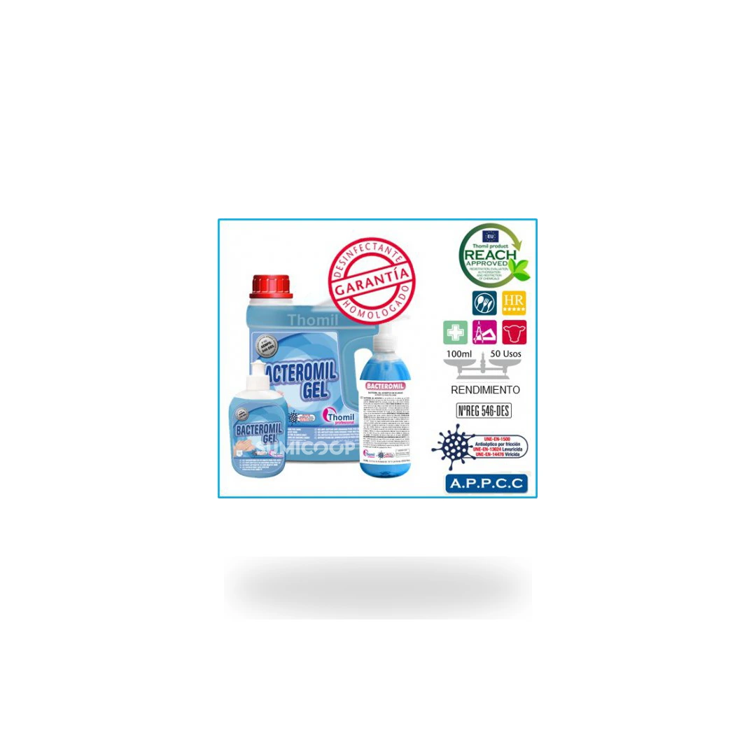 Bacteromil Gel Hidroalcohólico 4 L