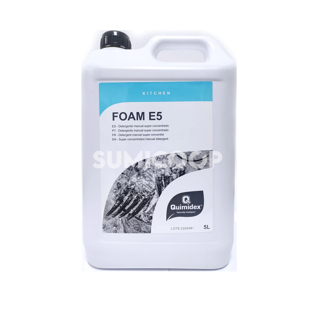 Foam E5 Lavavajillas Manual Ultraconcentrado 5 L