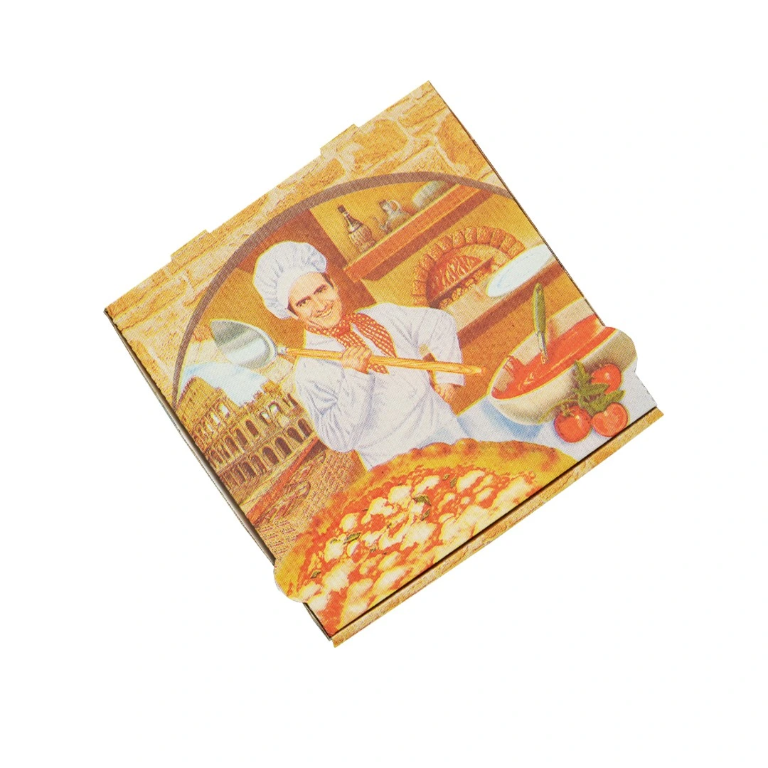 Caja de Pizza para Horno Kraft 33x33 cm Annona (caja 100 ud)