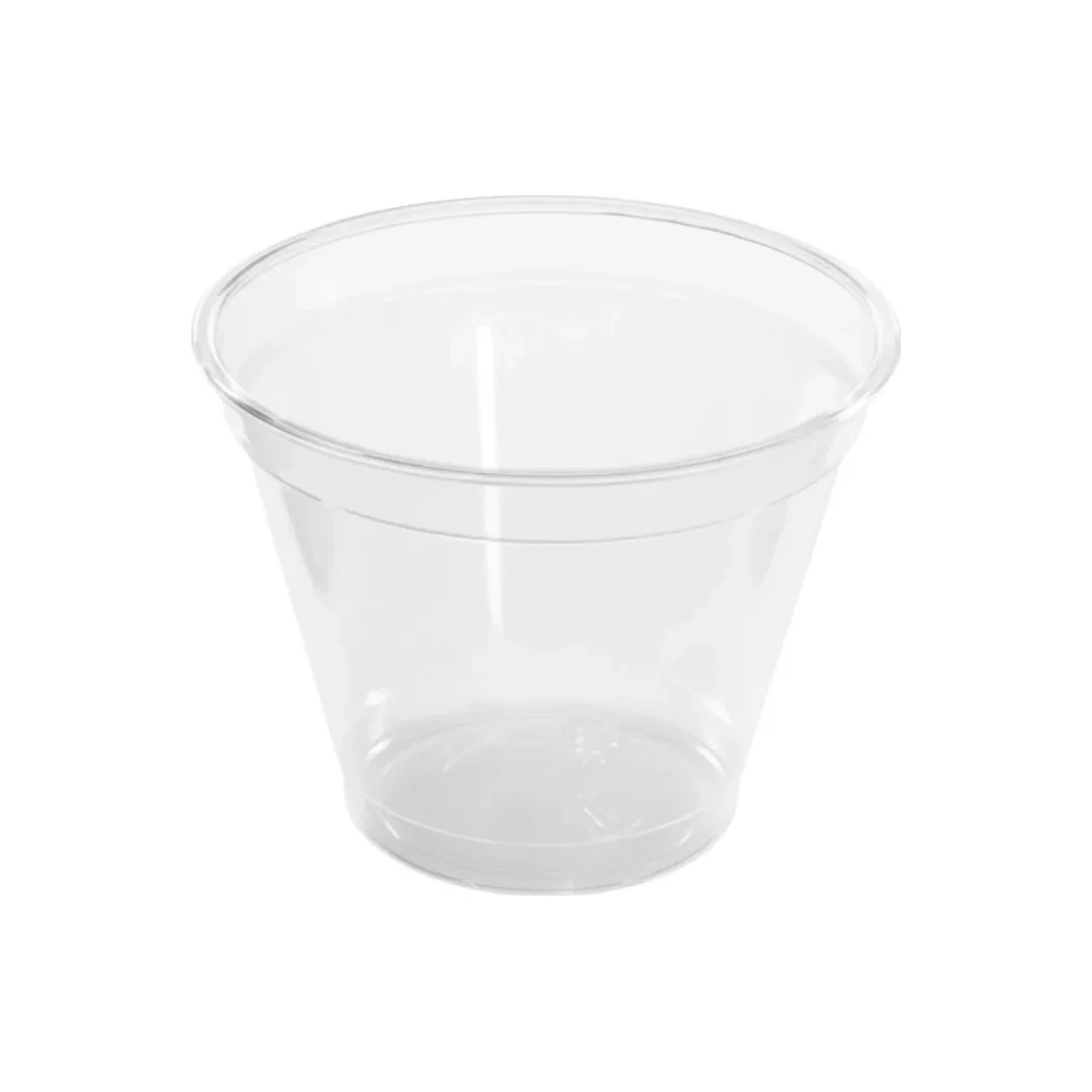 Vaso PET Transparente para Cúpula 270 cc (caja 50 ud)