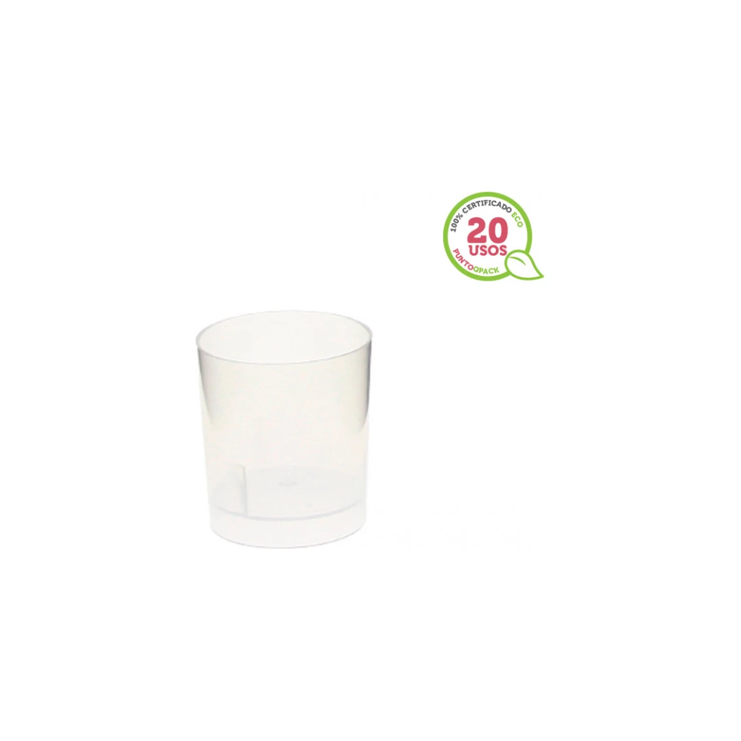 Vaso de Chupito PP Reutilizable Annona (paquete 20 ud)
