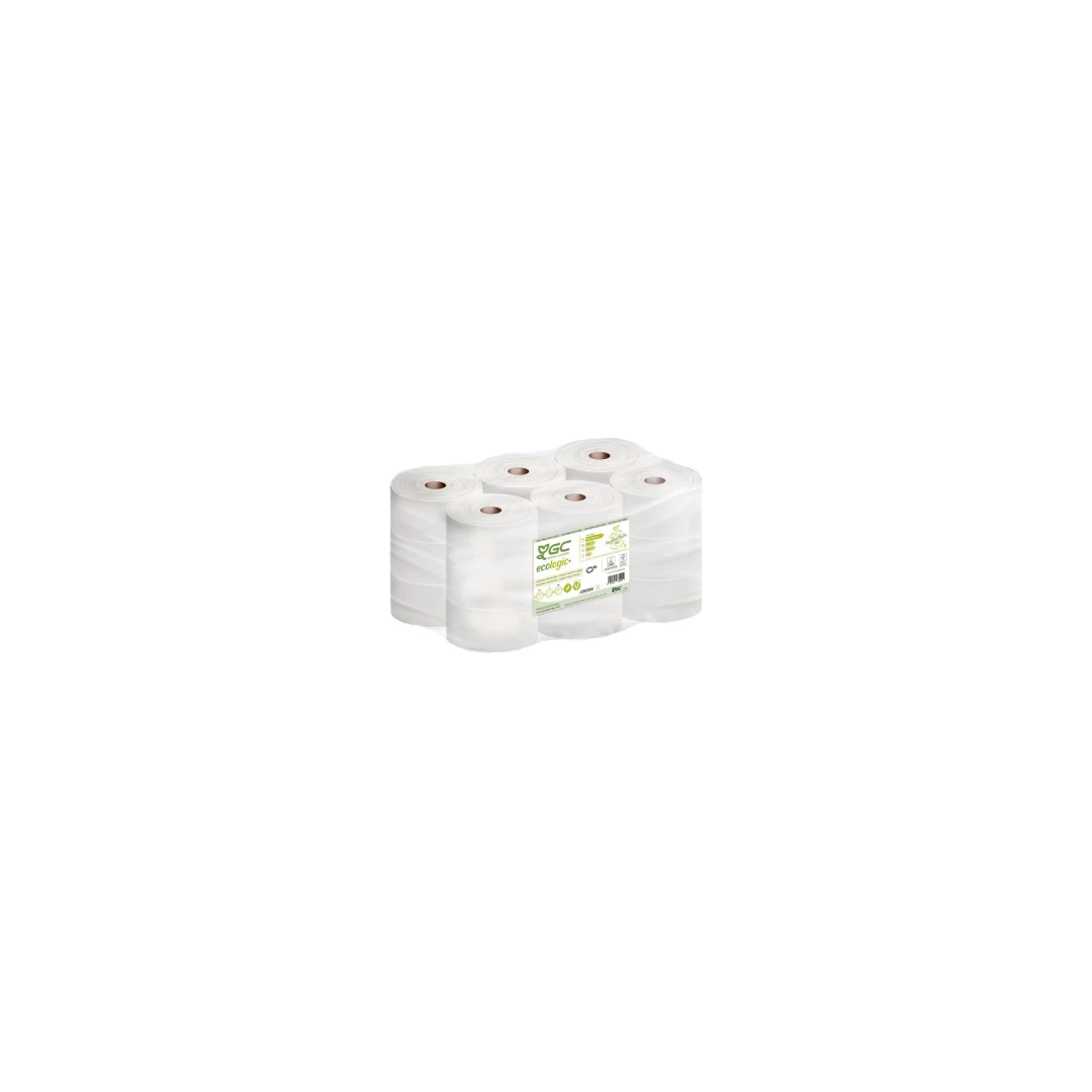 Papel Higiénico Industrial Ecolabel Natural 2 Capas DCP (18 ud)